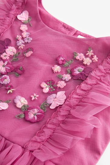 Berry discount party dress