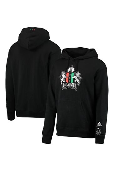 adidas Black Ajax Graphic Hoodie