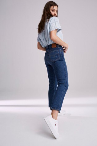 levis crop jeans 501