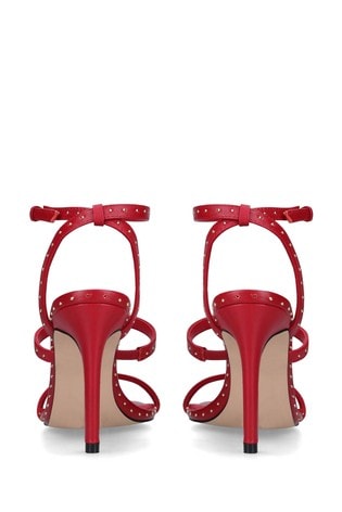 kurt geiger red sandals