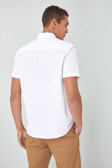 Buy Short Sleeve Oxford Shirt from Next 