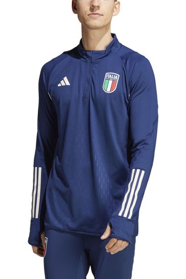 adidas Blue Italy Pro Training Top