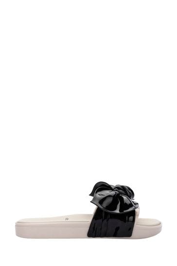 Buy Melissa Viktor and Rolf White Beach Slides from Next Luxembourg