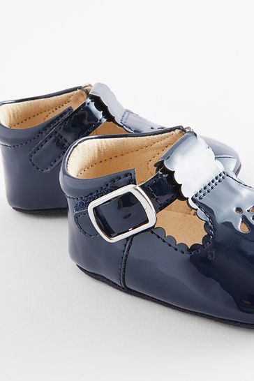 Buy Navy Blue Baby T Bar Shoes 0 24mths from Next Canada