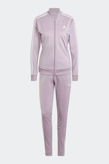 Buy adidas Purple Sportswear Essential Tracksuit from Next Taiwan