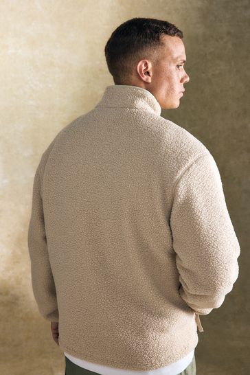 Boucle fleece jacket cheap
