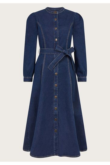 Buy Monsoon Lulu A Line Denim Dress from Next Bahrain