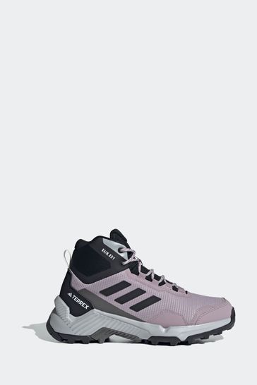 adidas Purple Eastrail 2.0 Mid Rain.Rdy Hiking Trainers