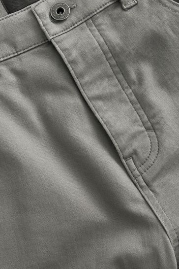 Buy Dark Grey Slim Soft Touch 5 Pocket Jean Style Trousers from