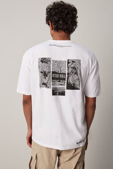 Back print shirt on sale