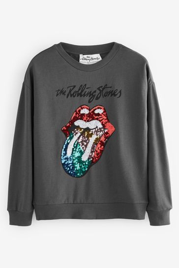Rolling stones clearance sequin sweatshirt