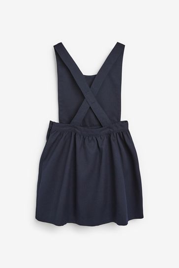 H&m top black pinafore