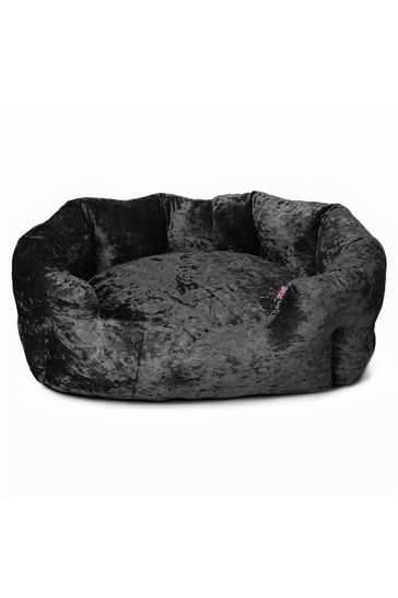 Next crushed on sale velvet dog bed