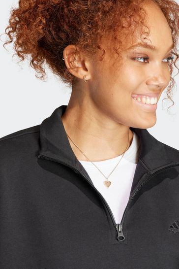 USA Sportswear from Sweatshirt Next Quarter-Zip adidas Szn All Buy Black Fleece