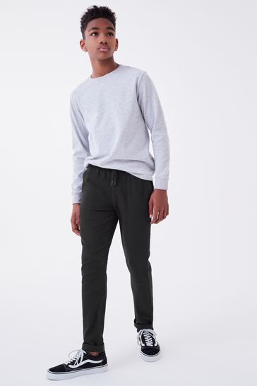 Black sweater grey outlet pants