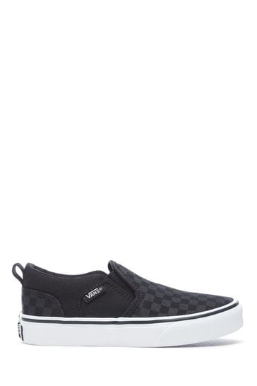 Black vans asher clearance