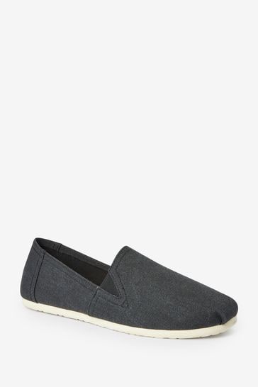 Cheap white canvas slip on shoes 2025