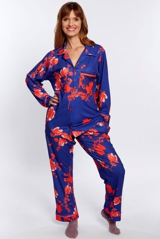 HotSquash Blue Premium Jersey Pyjama Set