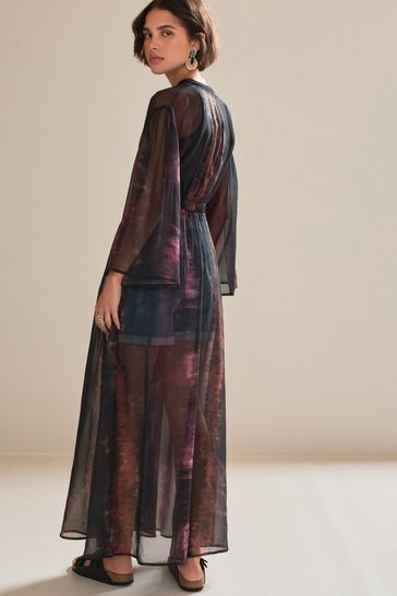 Tie dye maxi dress discount forever 21