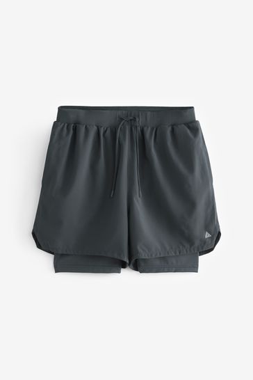 2 in 1 2025 training shorts womens