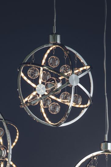 Gallery Home Chrome Moory Chrome Ceiling Light Pendant