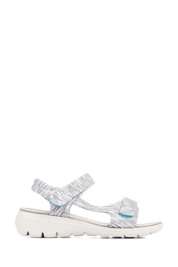Buy Pavers Grey Lightweight Sandals from Next Luxembourg