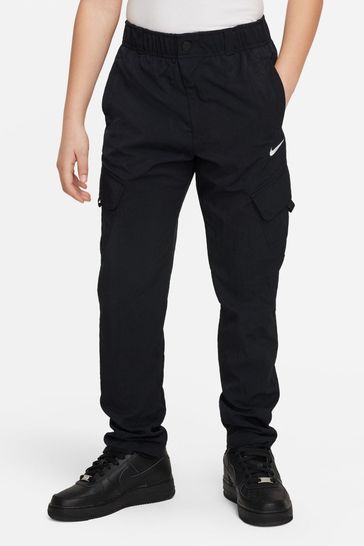 Nike Black Woven Cargo Trousers