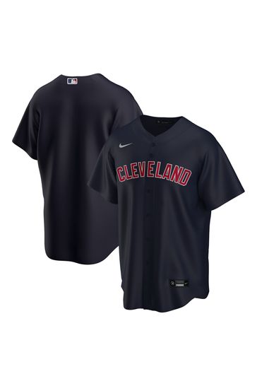 Nike Black Cleveland Guardians Official Replica Alternate Jersey