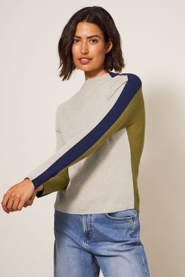White stuff green jumper best sale