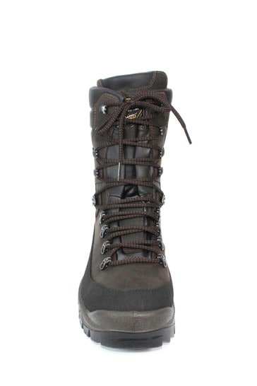 Mens waterproof 2025 leather country boots