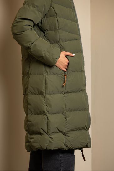 Green new arrivals trespass coat