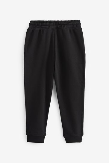Boys black shop slim joggers