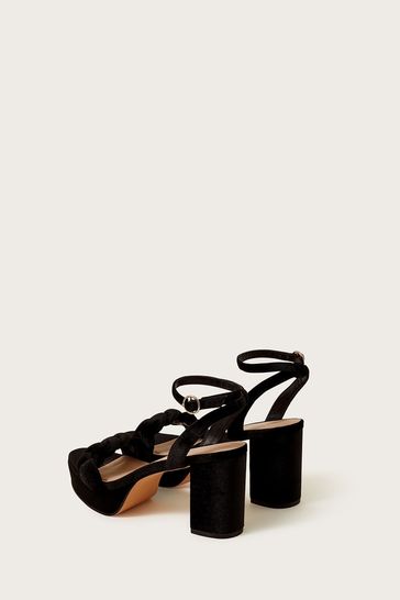 Velvet platform new arrivals heel