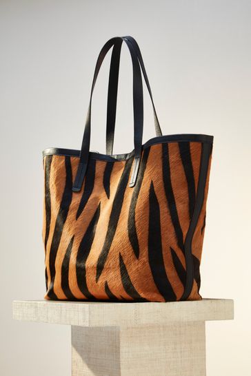 Leather animal print new arrivals bag
