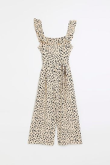 River island animal shop print jumpsuit