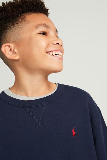 Boys polo sweatshirt sales