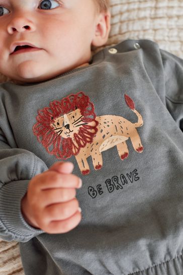Baby sweatshirt clearance and joggers set