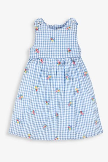 Blue gingham on sale baby dress