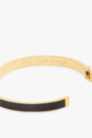 Kate Spade New York Little Black Thin Idiom Bangle