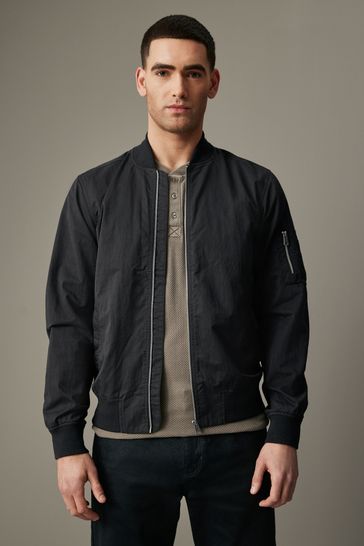 Black EDIT Bomber Jacket