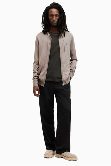 AllSaints NAtural Mode Merino Zip Hoodie