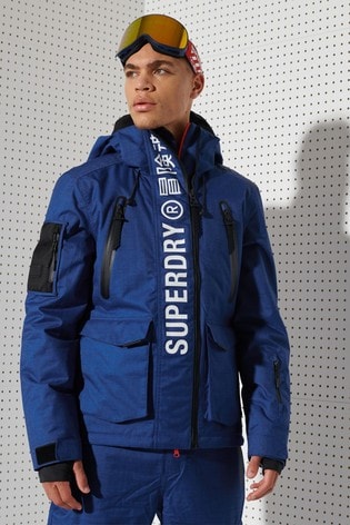 Superdry Blue Ultimate Mountain Rescue Jacket