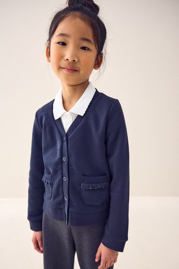 Navy cardigan school online