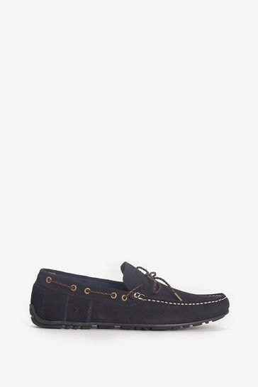 Barbour sale shoes navy