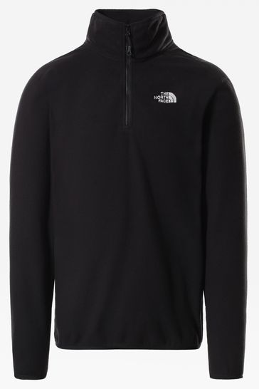 Black north face quarter zip clearance