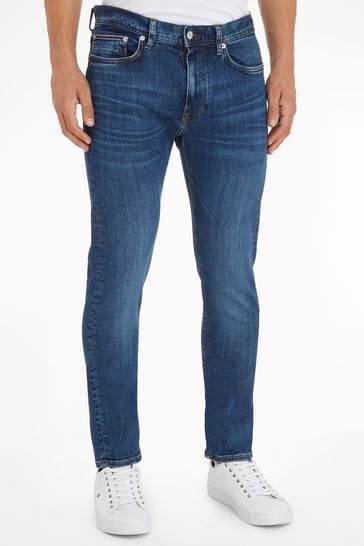 Tommy Hilfiger Blue Core Slim Bleecker Denim Jeans