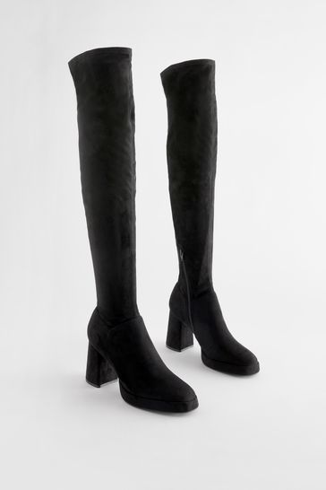 Over the deals knee socks boots