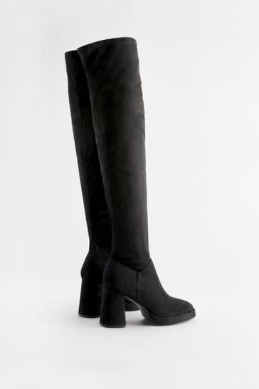 Over the knee comfort boots clearance