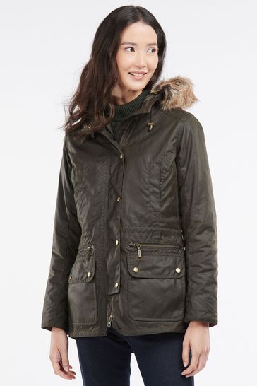 Barbour Green Kelsall Wax Jacket
