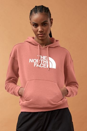 The North Face Red Womens Drew Peak Pullover Hoodie